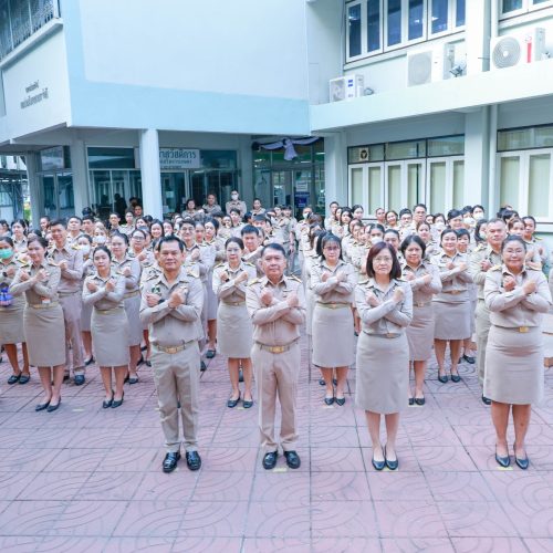 ประมวลภาพกิจกรรม “DOAE โปร่งใส หัวใจคุณธรรม ไม่ทนต่อการทุจริต” ในวันที่ 19 มกราคม 2569 ณ บริเวณลานอนุสาวรีย์ศาสตราจารย์พิเศษ ทำนอง สิงคาลวณิช อาคาร 1 กรมส่งเสริมการเกษตร